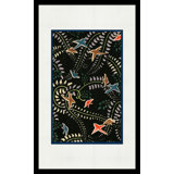 Antique Wood Block 4 Print
