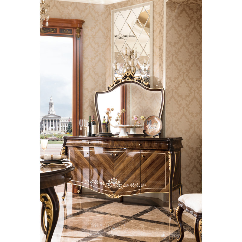 Athena 70.9'' W Solid Wood Buffet