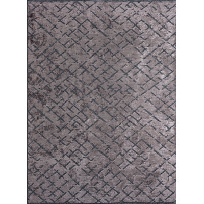Rapture Gray Abstract Luxury Area Rug