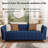 85.43" Upholstered Velvet Sofa-1569639529