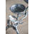 6.5 " Aluminum Candelabra with Candle Included