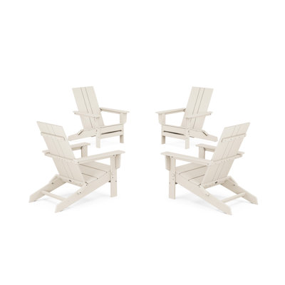 POLYWOOD by AllModern Plastic Folding Adirondack Chair