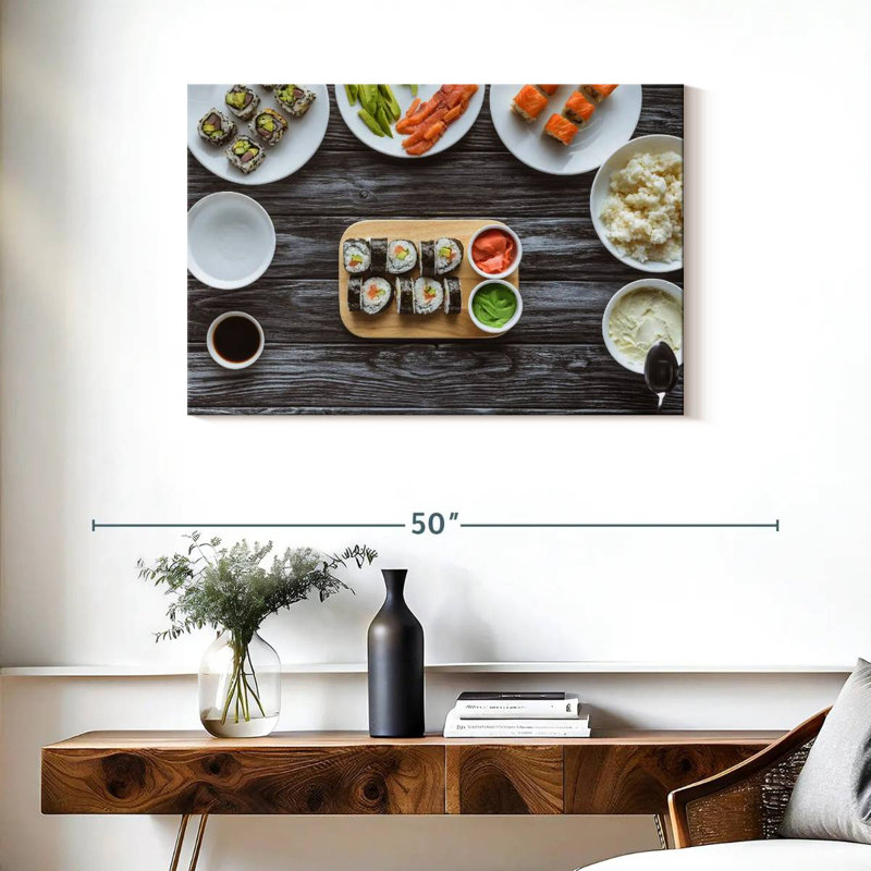 Sushi Fest, 24" H x 36" W
