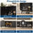 63" TV Stand with Power Outlet, Entertainment Center with Adjustable Shelf & Storage for Living Room-2135342669