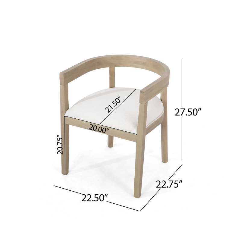 Amya 6 - Person Extendable Trestle Dining Set