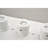 Wall Mounted Waterfall Rain Shower System With 3 Body Sprays & Handheld Shower-129759489