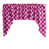 Fuchsia / Blanc