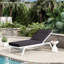 Coussin de chaise longue d'extérieur 2 pièces, 80 po x 26 po x 4 po-647617544-647617549-654445003