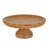 12" Handcrafted 100% Mango Wood Footed Fruit Bowl Stand