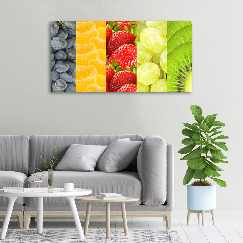 Colorful Fruits - Wrapped Canvas Print
