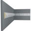 Rail pour chaise H 1 5/8 po x l 94 1/2 po x P 1/2 po Diamond