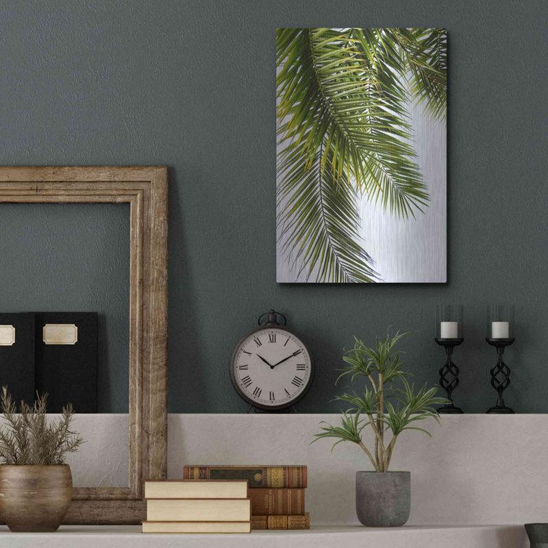 «Palm Leaves» par Lexie Greer, H 16 po x l 12 po