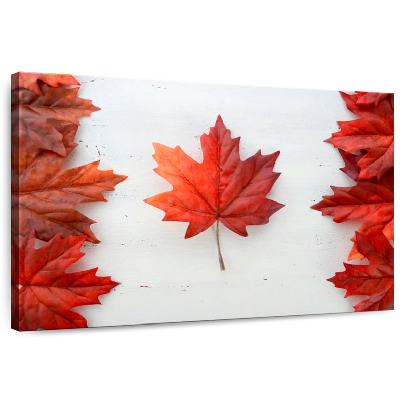 Borges Maple Leaf, 20" H x 30" W