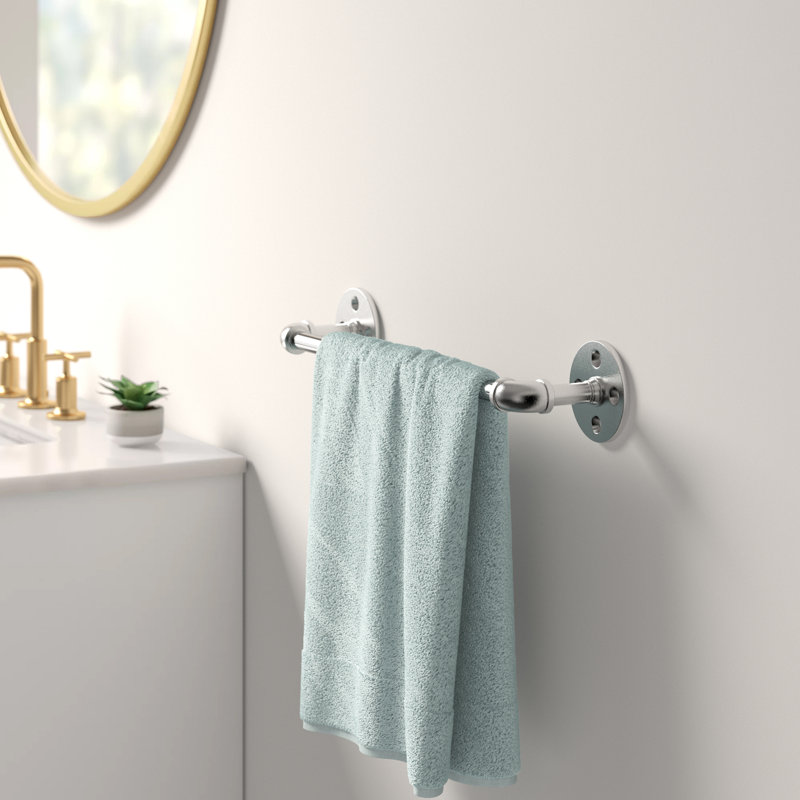 Barre à serviettes murale 18" Bayer, Chrome poli