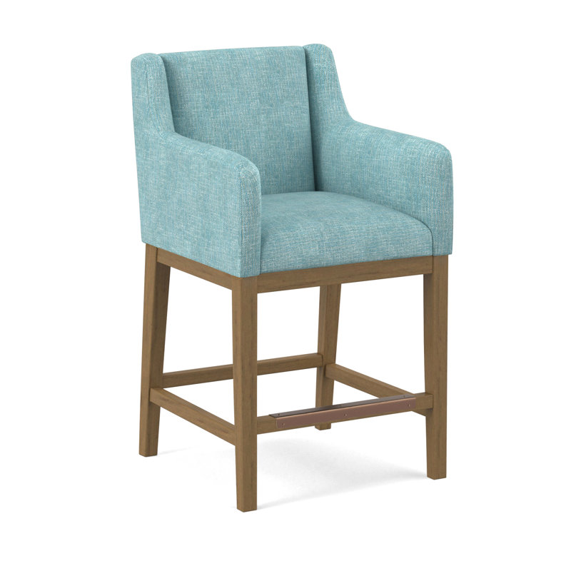 Upholstered Stool, 61412-32, Beachwood
