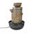 Indoor Outdoor Weather Resistant Cascade Fountain with Lights