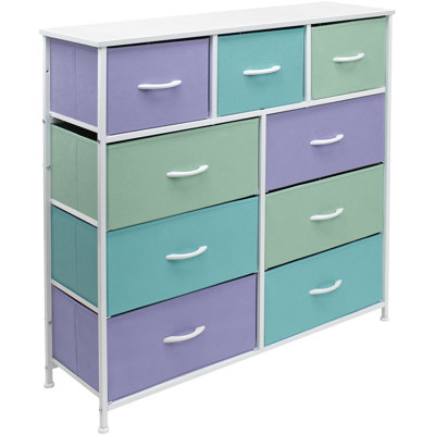 Commode double 9 tiroirs 39,5 po Martensdale