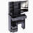 Small Left Drawer Desktop Vanity Table + Cushioned Stool, Extra Large Sliding Mirror, Multi Layer, High Capacity Storage Fashionable Dresser, Suitable For Small Space, EPA,GCC,UL Certificate-438345363