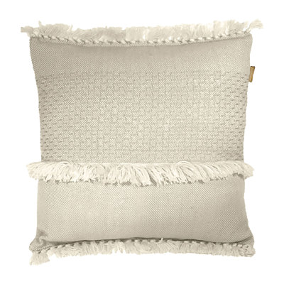 Wool Blend Throw Square Pillow Cover & Insert