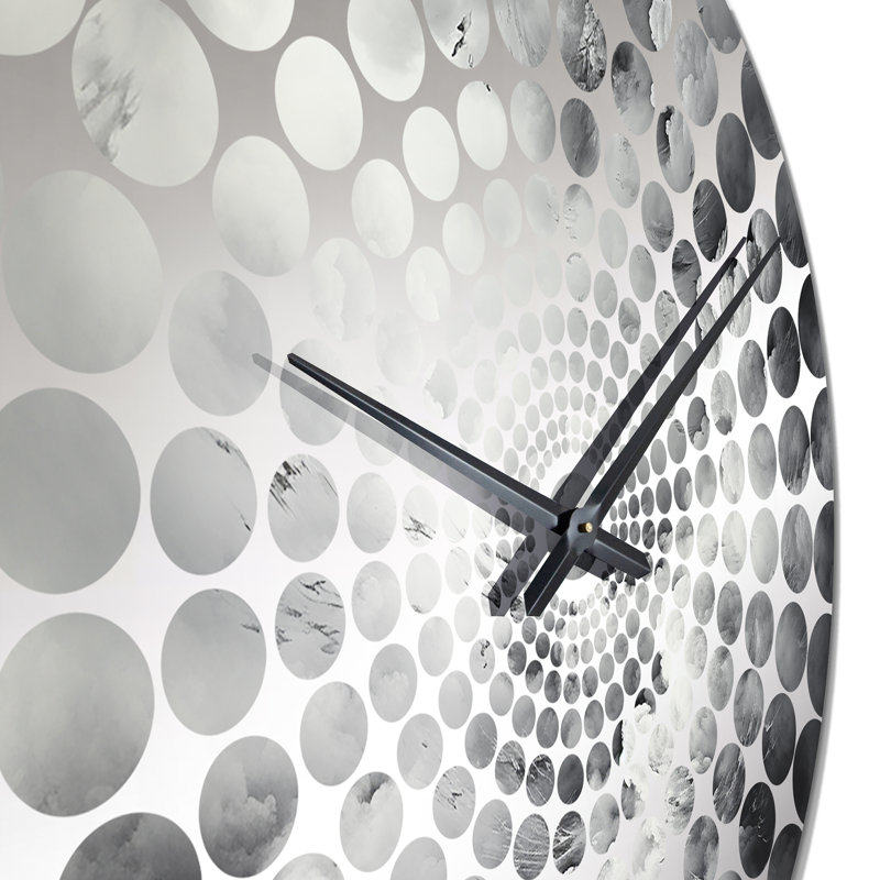 Tymeir - Horloge murale ciel, Très grand
