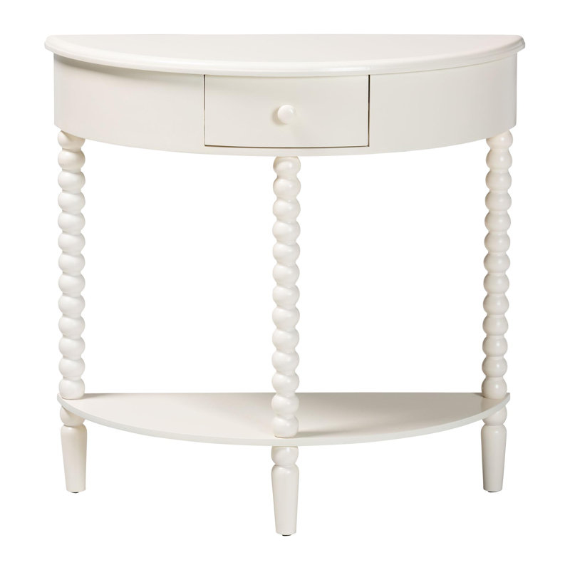 Console d'appoint demi-lune Baxton Studio Raynera