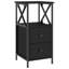Herendeen 34cm W Iron Bedside Table-328739557-272789200