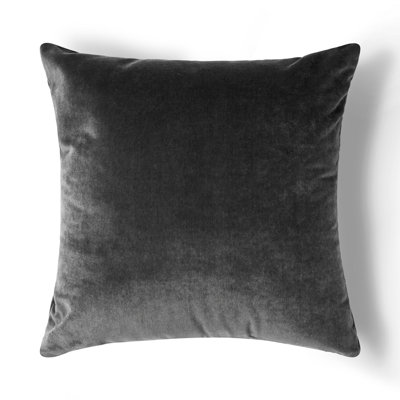 Charcoal Chic Throw Pillow