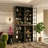 94.9"H x 47.2"W 8-Tier Display Cabinet with 8 Glass Doors-100389055