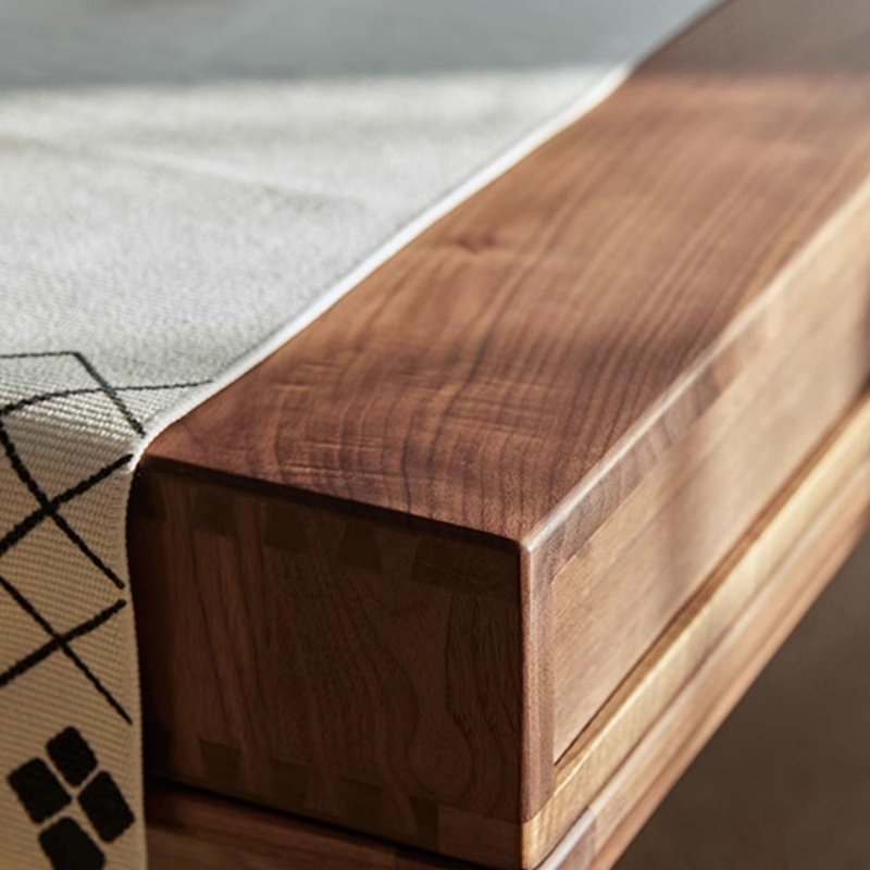 Nordic style solid wood study desk