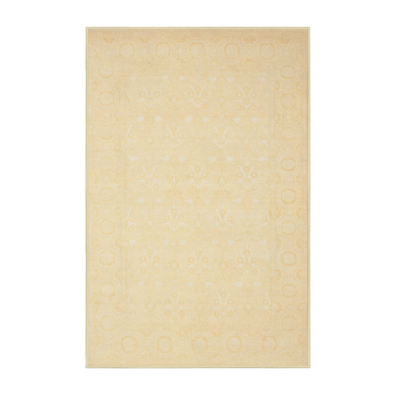 Tapis beige contemporain, Rectangle 7 pi x 9 pi