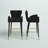 Briannan Upholstered Velvet Counter Stool with Solid Wood Frame-40743212