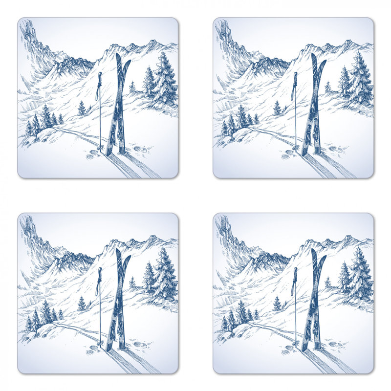 Sous-verre winter
