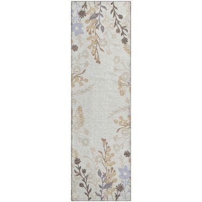 Tapis floral lavable à la machine de qualité supérieure Mayfield AMF2334