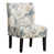 Grey/Cream/Orange Floral Polyester Blend sélectionné