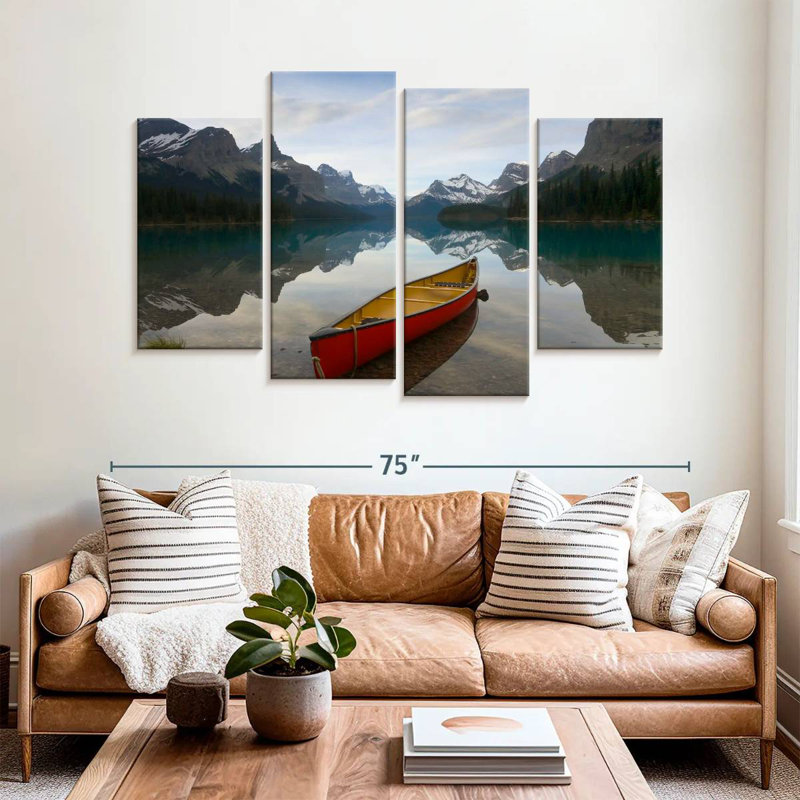 Mehar Lake Maligne Canoe