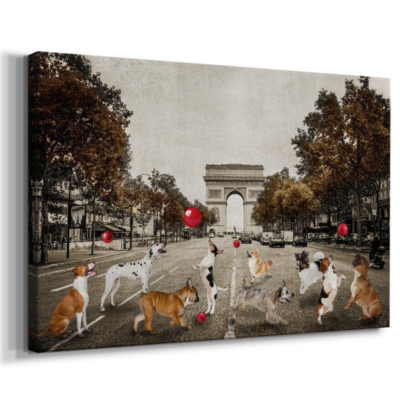Ave des Champs -Galerie en toile Cavas, 8 x 12