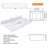 43 Inch Marble Vanity Top, White Vanity Top With 1 Pre-Drilled Faucet Holes, Bathroom Vanity Top With Undermount Rectangular Middle Sink And 4" Height Backsplash,  Bianco Carrara Venato