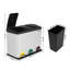 Steel Step On Kitchen Trash Can - 45L-101898742