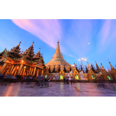 Shwedagon Pagoda - Wrapped Canvas Print