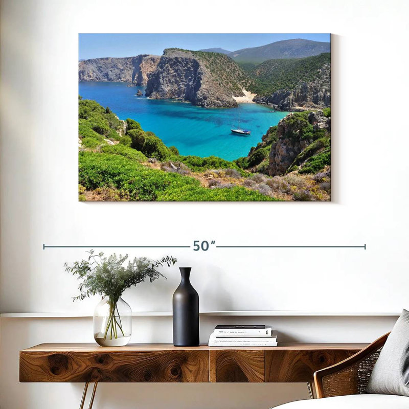 Gillard Sardinia, plage d'Alghero, H 26 po x l 39 po