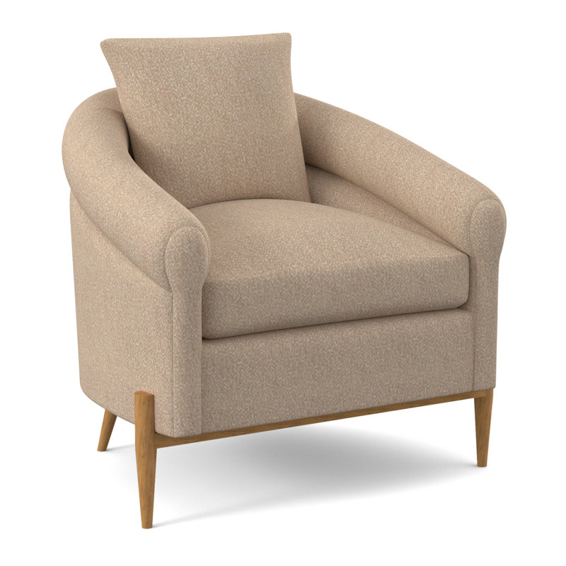 Chaise Jaxson, Ambre, Mélange de polyester blé Maya