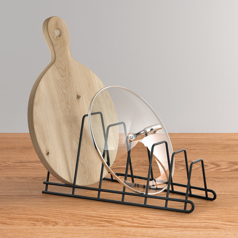 Lido LAVA Pot Lid Holder, Black