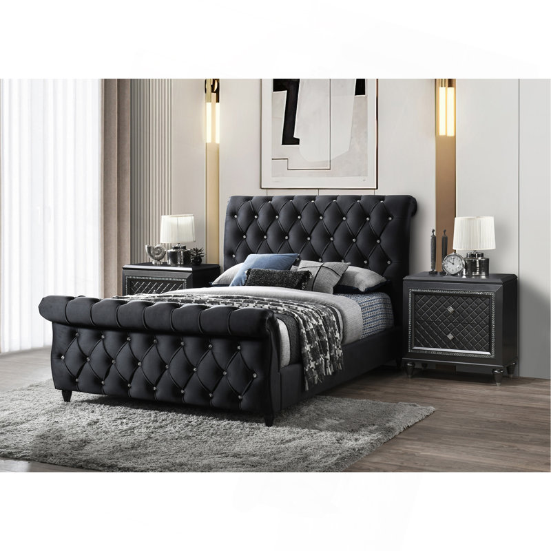Mobilier de chambre à coucher 1pc, Très grand lit