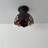 8'' 1 - Light Bronze Bowl Ceiling Fan Light Kit-1632341166
