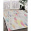 Tapis jaune/bleu/orange à motifs-1366897530