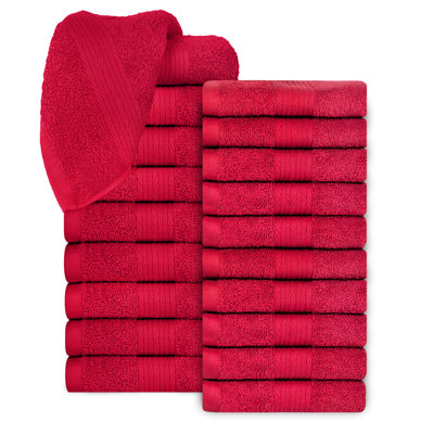 100% Cotton 600 GSM Washcloths 