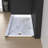 60" x 30" Rectangular Acrylic Single Threshold Shower Base with Left Drain - Triple Flange Alcove Shower Pan with Slip-Resistant Floor-101430101-129241479