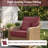 Outdoor Chair Cushions 24 x 24  x 6  Inch, Outdoor Replacement Cushion Set, Back & Seat Patio Cushions for Outdoor Furniture,  Weather Resistant Patio Chair Cushions with Removable Cover and Straps, Navy Blue-1592333760-1579756230