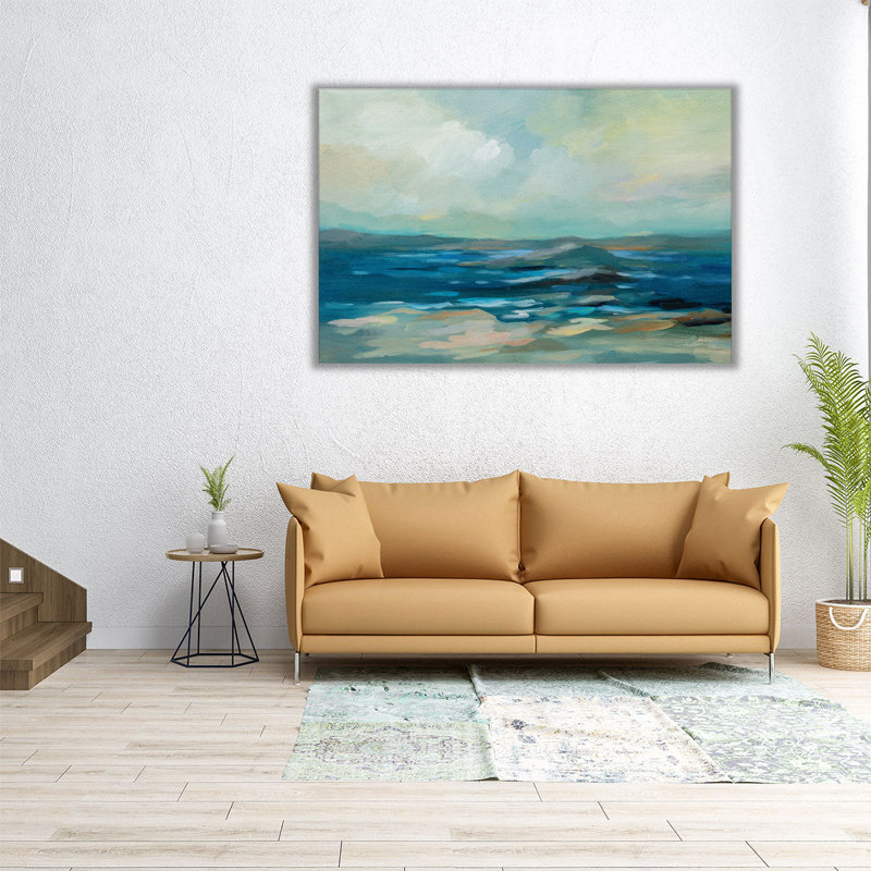 «Morning Marine Layer», reproduction d'art sur toile, H 24 po x l 36 po