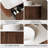 Floating Bathroom Vanity with Sink, Ceramic Basin and Marble Top, Large Drawer, Pre-Assembled-2109307881